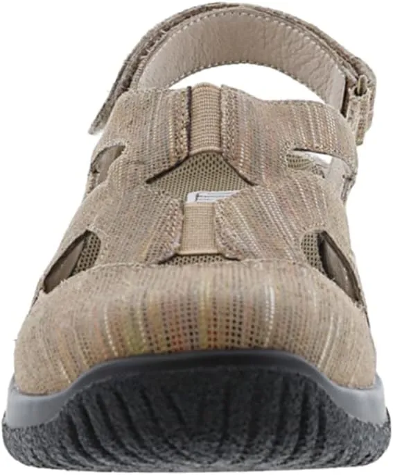 Drew Women's Smiles Casual Comfortable Sandal with Adjustable Heel Strap