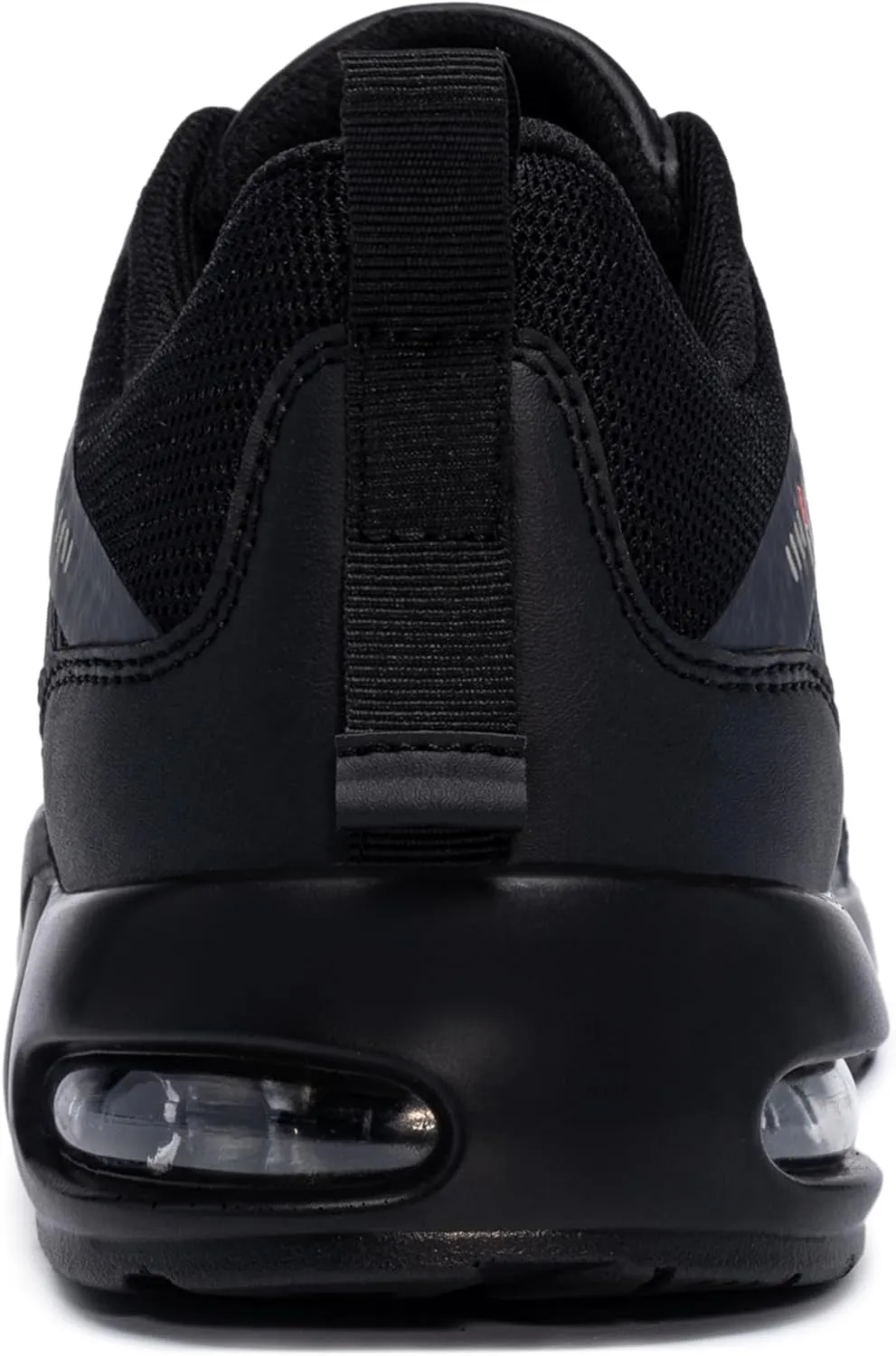 DYKHMILY Steel Toe Shoes for Men Air Cushion Safety Shoe Pull On Comfortable Work Breathable Lightweight Tennis Sneakers
