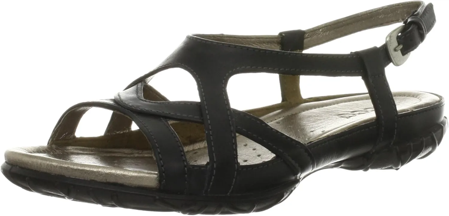 ECCO Women's Groove Sandal,Black,36 EU (US Women's 5-5.5 M)