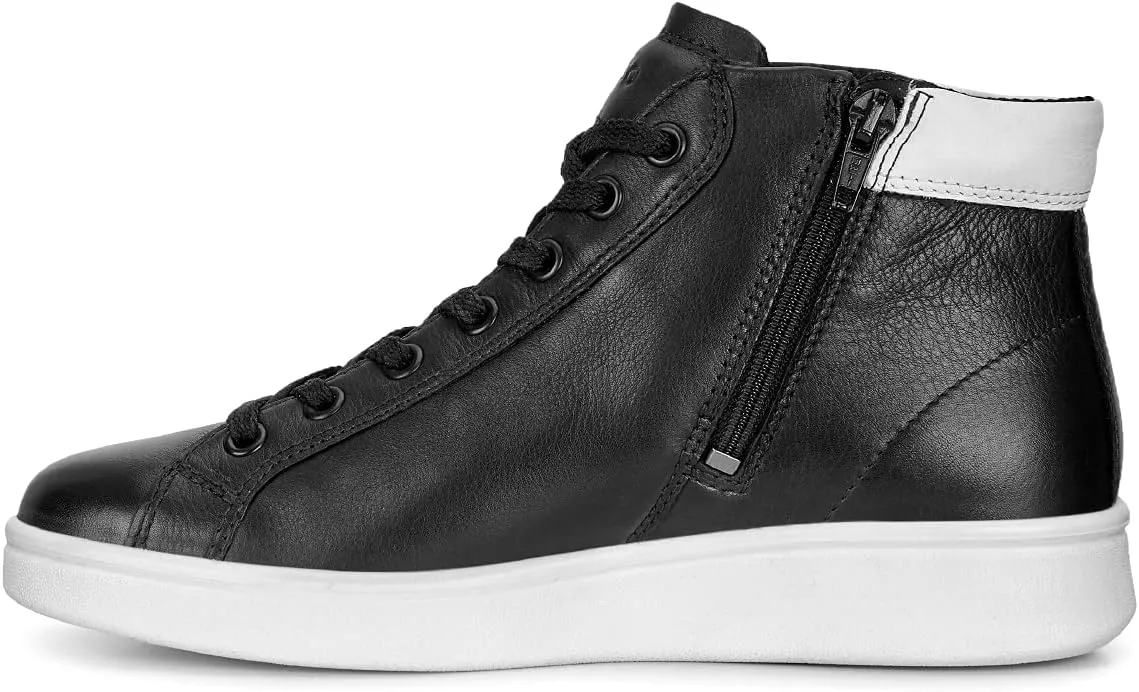 ECCO Women's Soft 4 High Top Fashion Sneaker