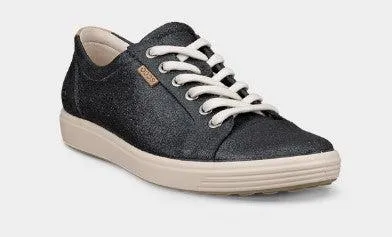 ECCO WOMEN'S SOFT 7 SNEAKER SILVER
