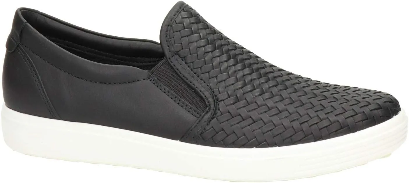 ECCO Women’s Soft 7 Woven Slip On 2.0 Sneaker