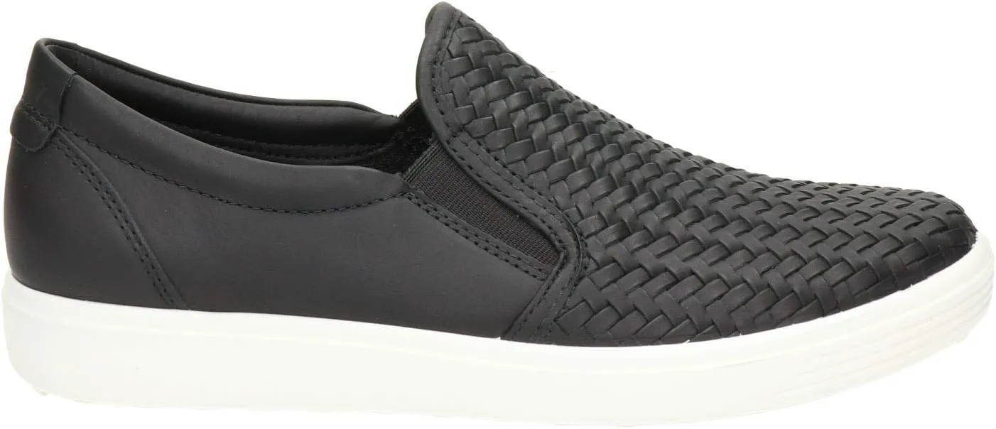ECCO Women’s Soft 7 Woven Slip On 2.0 Sneaker