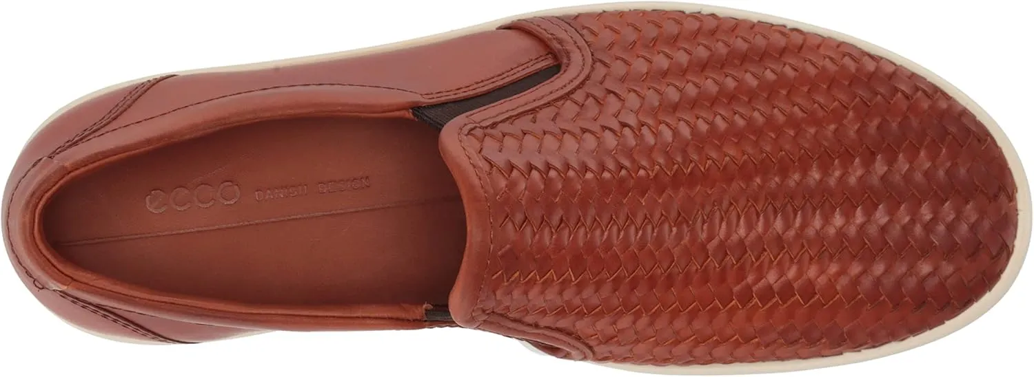 ECCO Women's Soft 7 Woven Slip on 2.0 Sneaker