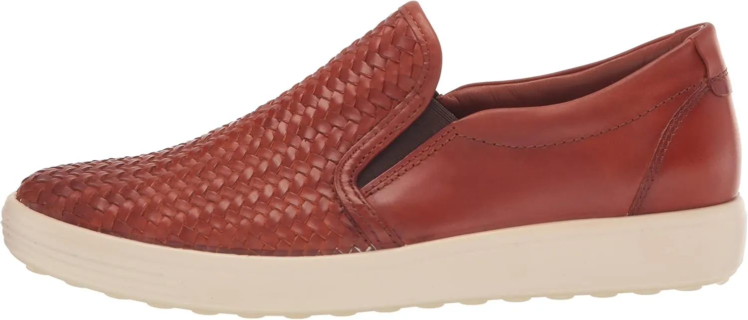 ECCO Women's Soft 7 Woven Slip on 2.0 Sneaker