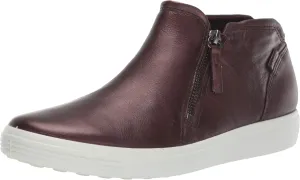 ECCO women's Soft 7 Zip Bootie Sneaker