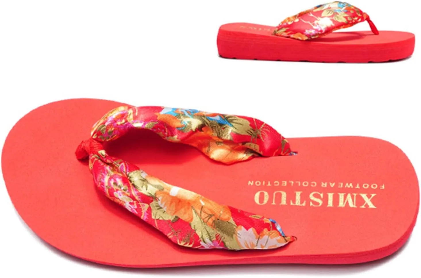 Eliogn Woman's Wedge Flip Flops Girls Summer Casual Thong Platform Sandals