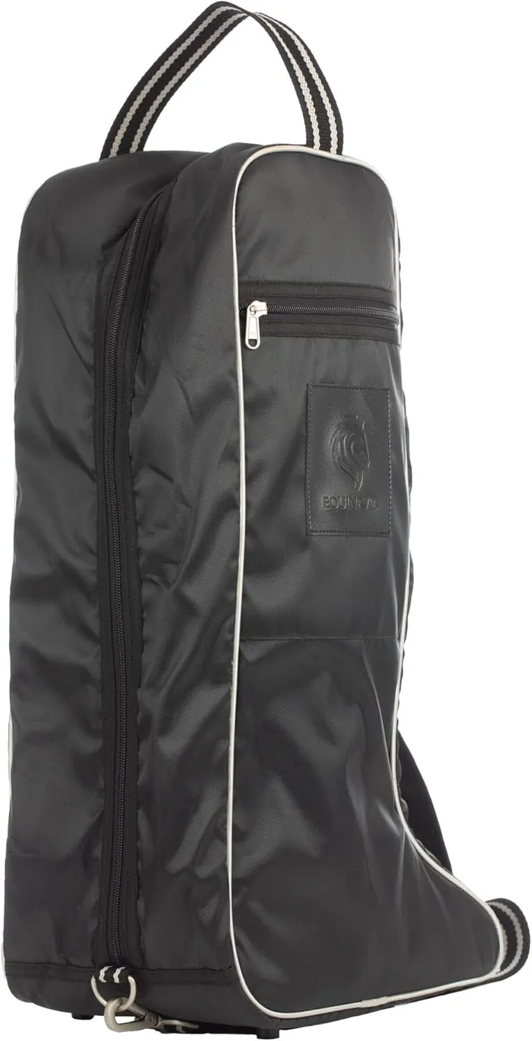 Equinavia Darby Equestrian Durable Padded Tall Boot Bag with Shoulder Strap