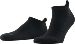 FALKE Unisex Cool Kick Sneaker Socks, Black (Black 3000), 9-10