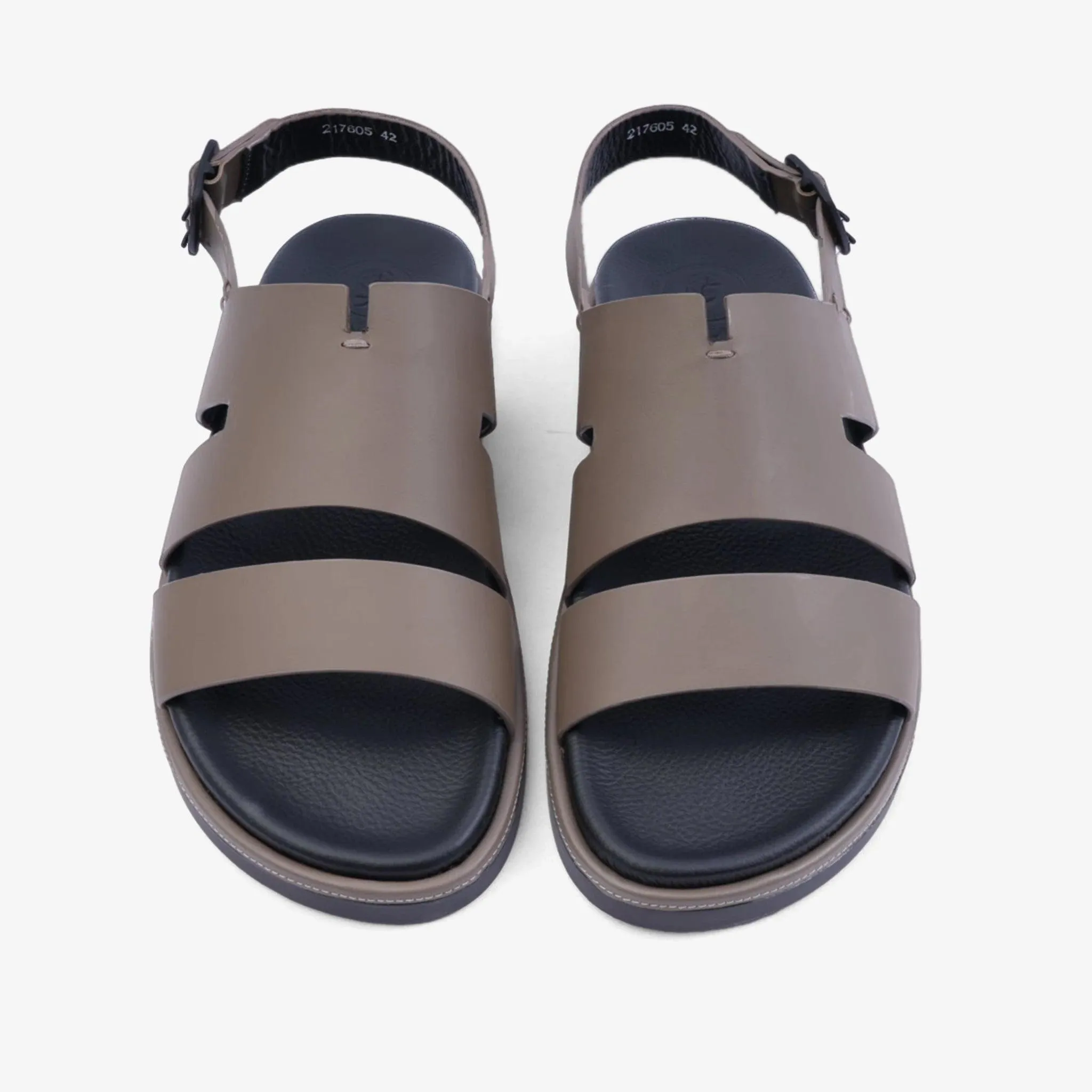 FARADA CLASSIC MATTE ARABIC SANDALS WITH BACK STRIP TORBA