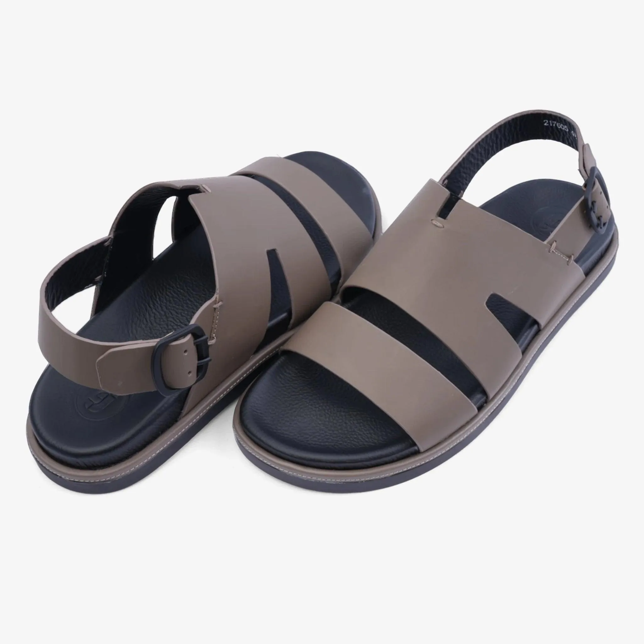 FARADA CLASSIC MATTE ARABIC SANDALS WITH BACK STRIP TORBA