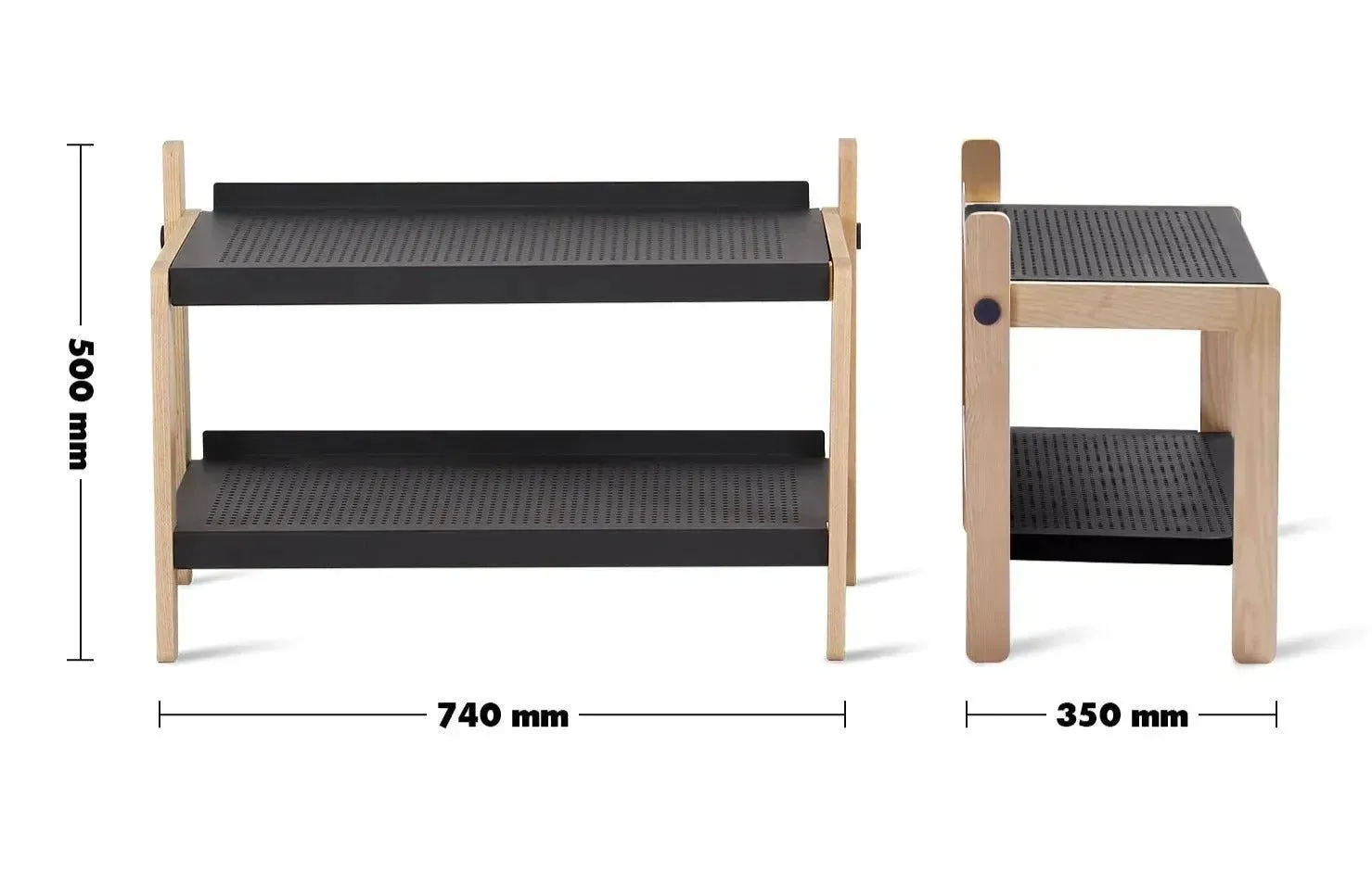 (Fast Delivery) Modern Steel Shoe Rack SKO 2