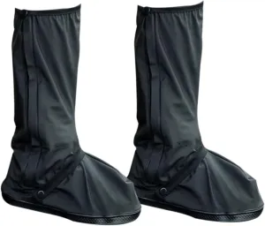 FAVOMOTO Reusable Shoe Covers for Men Women XL Rain Boot Protectors for Outdoor Activities Durable Material Design for Rainy Days