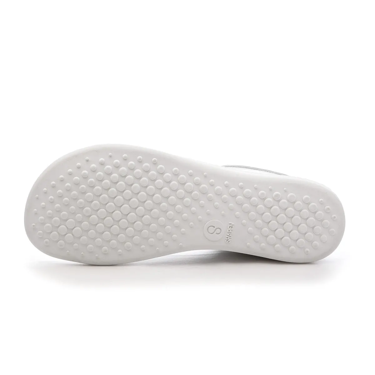 FEELIN Chic White Leather barefoot sneakers