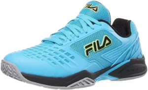 Fila Axilus 2 Energized Mens Tennis Shoe Hawaiian Ocean/Silver Sconce/Black (US Footwear Size System, Adult, Men, Numeric, Medium, 12)