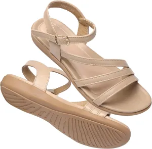 Flat Sandals for Women Dressy - Comfortable Walking Summer Womens Sandal
