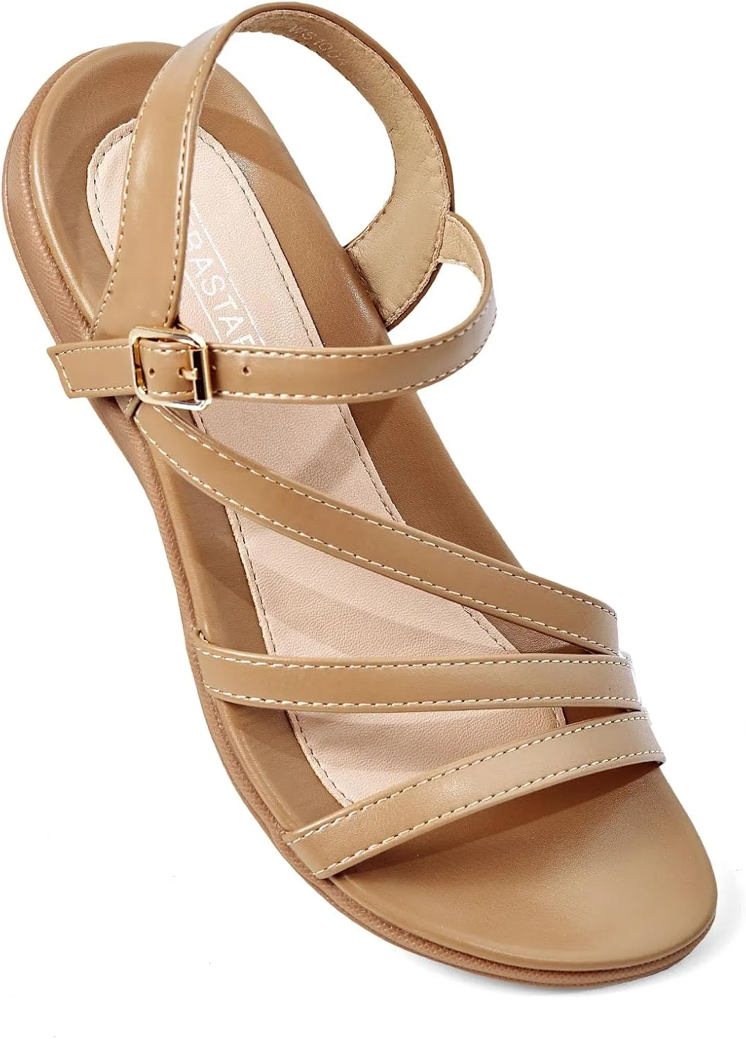Flat Sandals for Women Dressy - Comfortable Walking Summer Womens Sandal