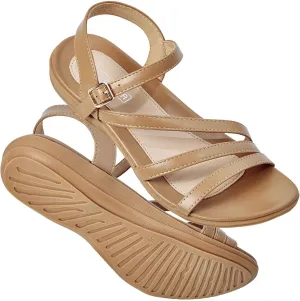 Flat Sandals for Women Dressy - Comfortable Walking Summer Womens Sandal