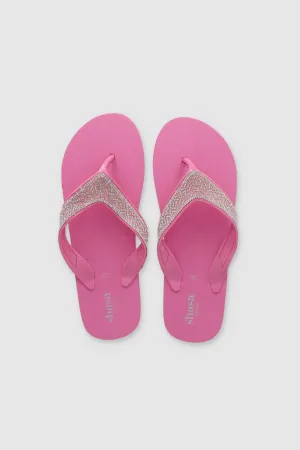 Flip flop cintas brillos