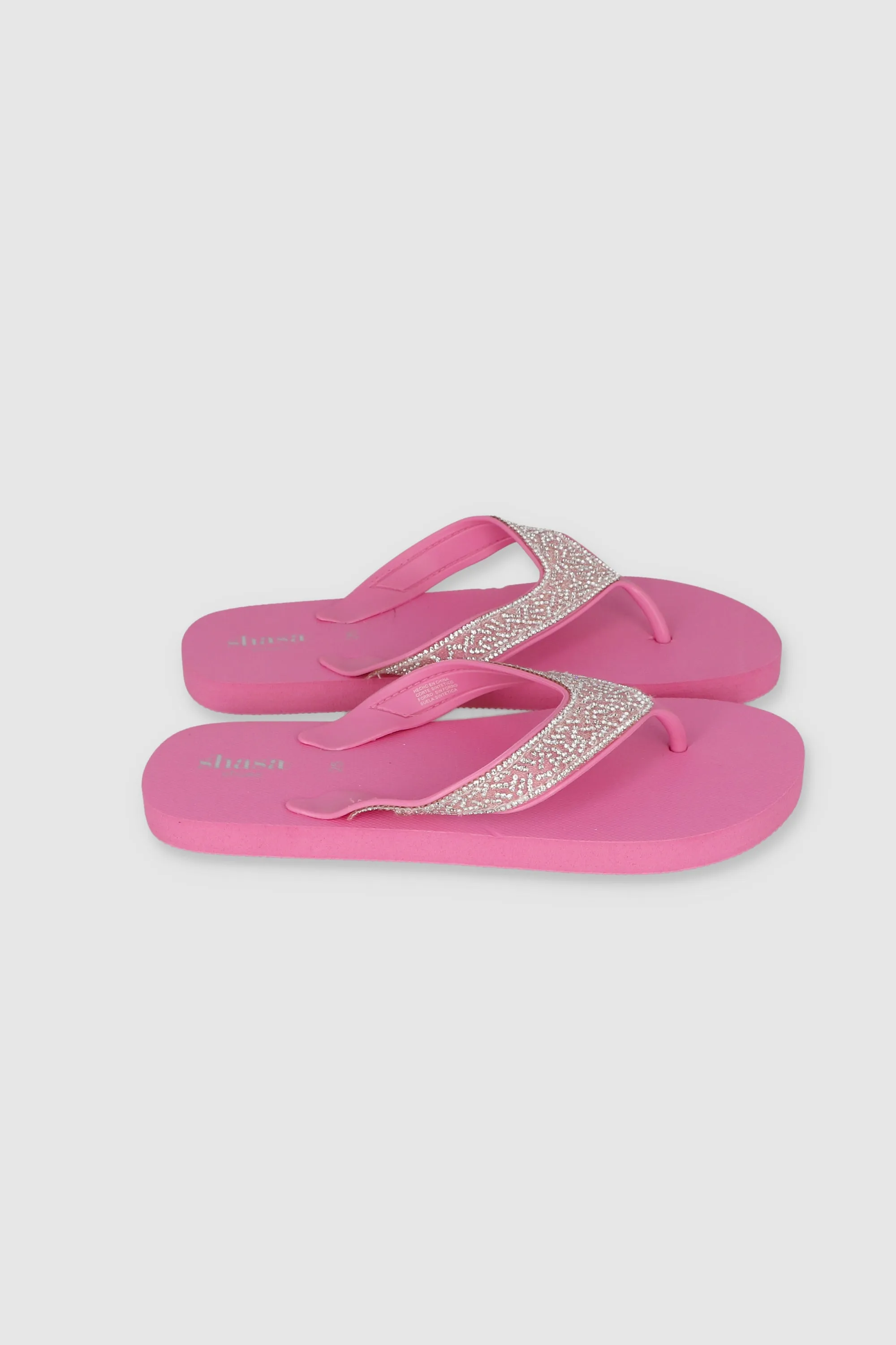 Flip flop cintas brillos