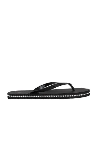 Flip flop contorno brillos