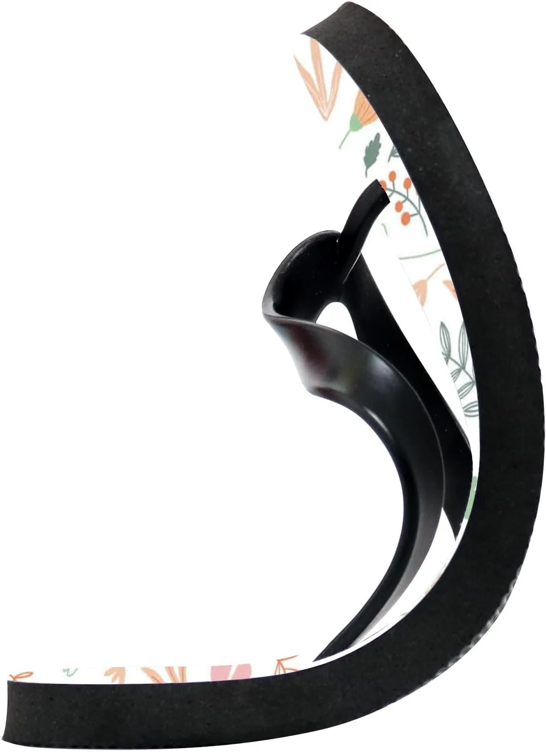 Flip Flops Floral Flowers Leaves Orange White Slide Sandals Summer Beach Slippers Thong Sandal Casual Yoga Mat Flat Slides for Women Men