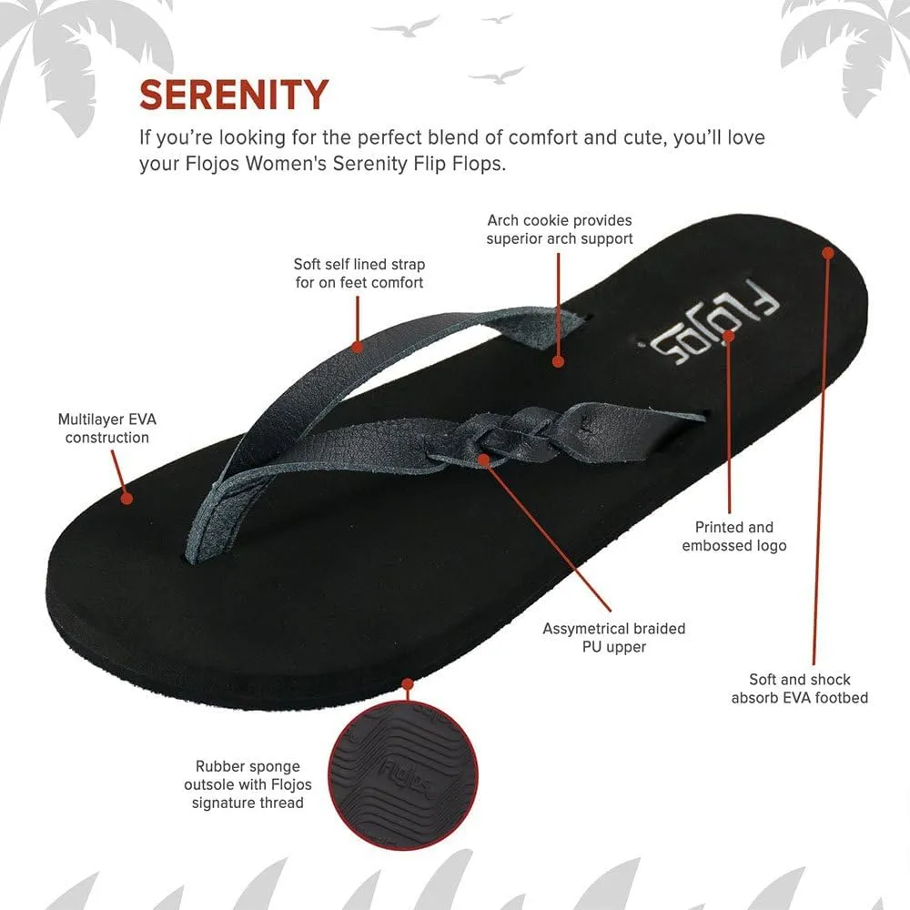 Flojos Women's Serenity Flip-Flop