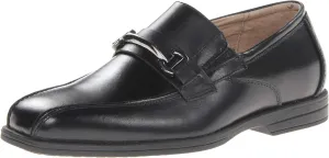 Florsheim Reveal Bit Jr Boys' Toddler-Youth Slip On, 2.5 M US Little Kid, Black