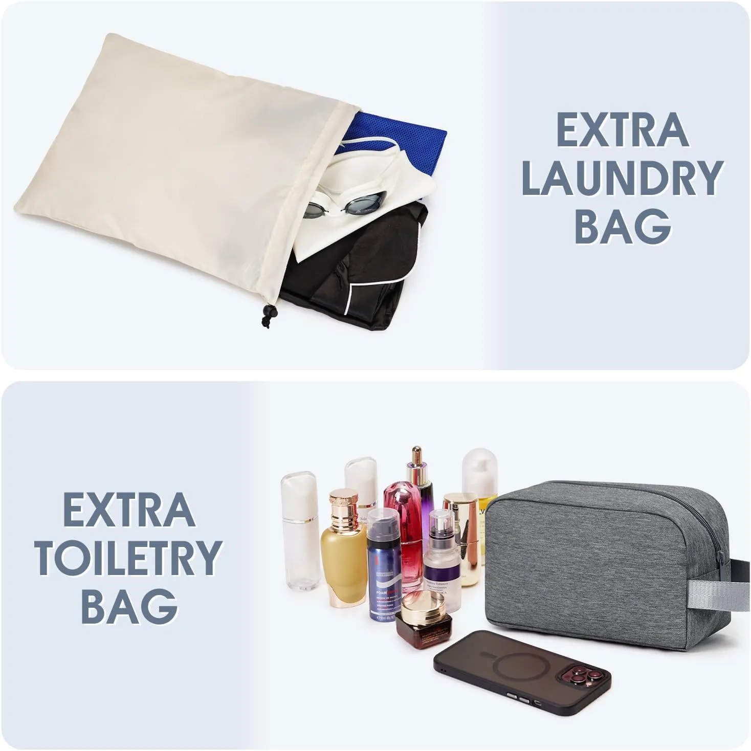 For Spirit Airlines 18x14x8 Personal Item Bag Underseat Carry On Bag with Wet Pocket & Shoe Compartment & USB Charging Port