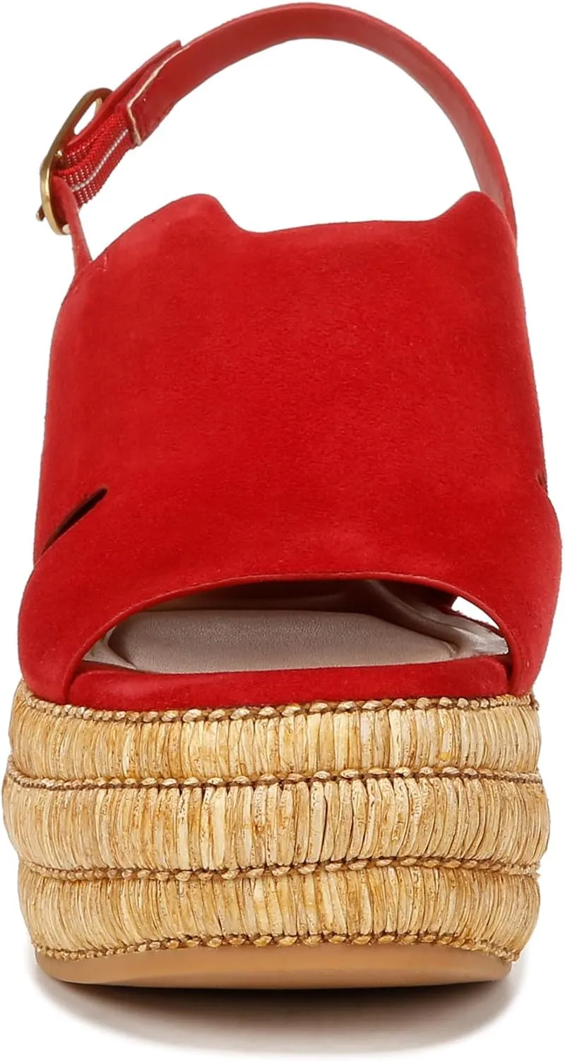 Franco Sarto Women's Classic Espadrille Wedge Sandal