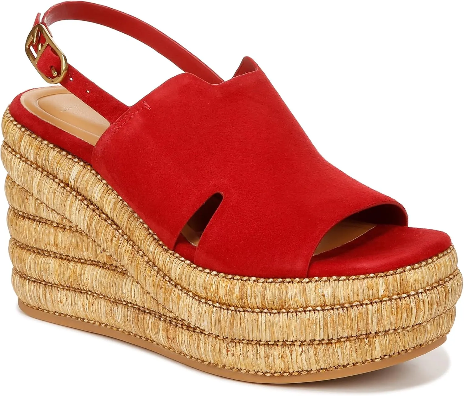 Franco Sarto Women's Classic Espadrille Wedge Sandal