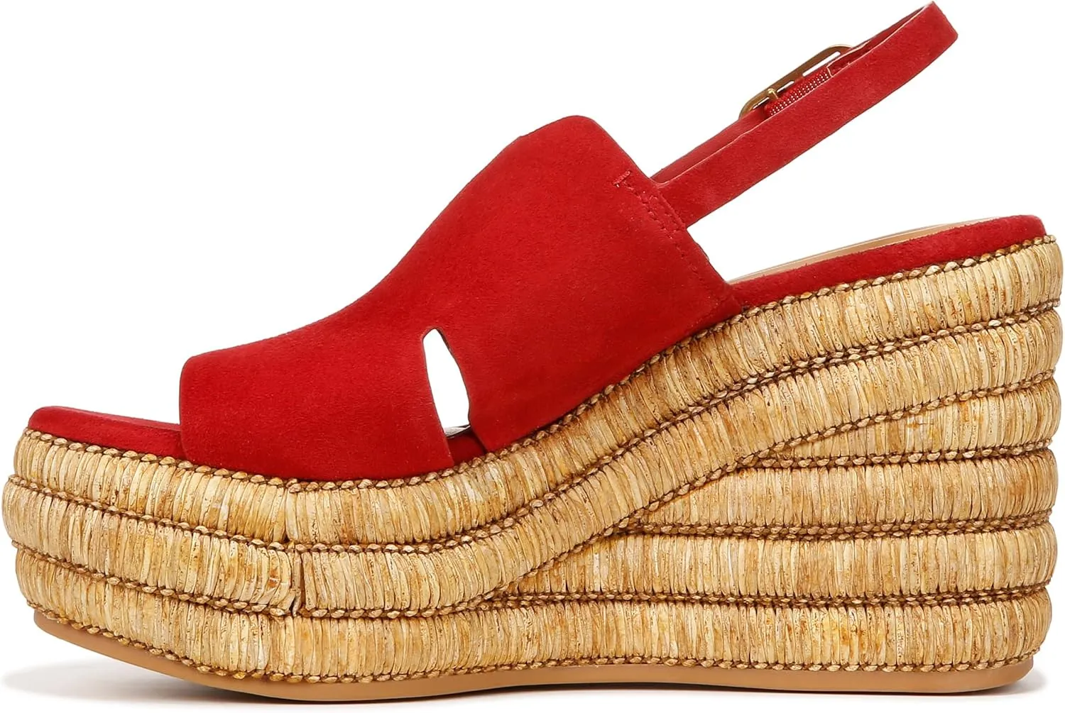 Franco Sarto Women's Classic Espadrille Wedge Sandal