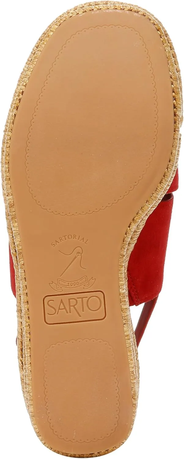 Franco Sarto Women's Classic Espadrille Wedge Sandal