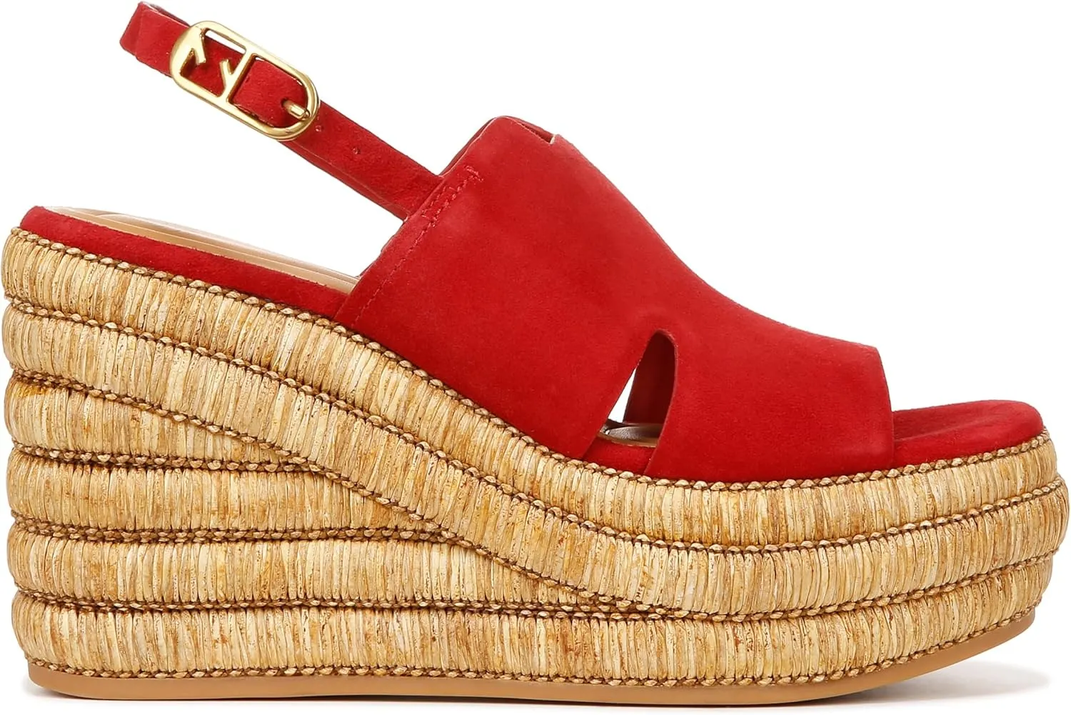 Franco Sarto Women's Classic Espadrille Wedge Sandal