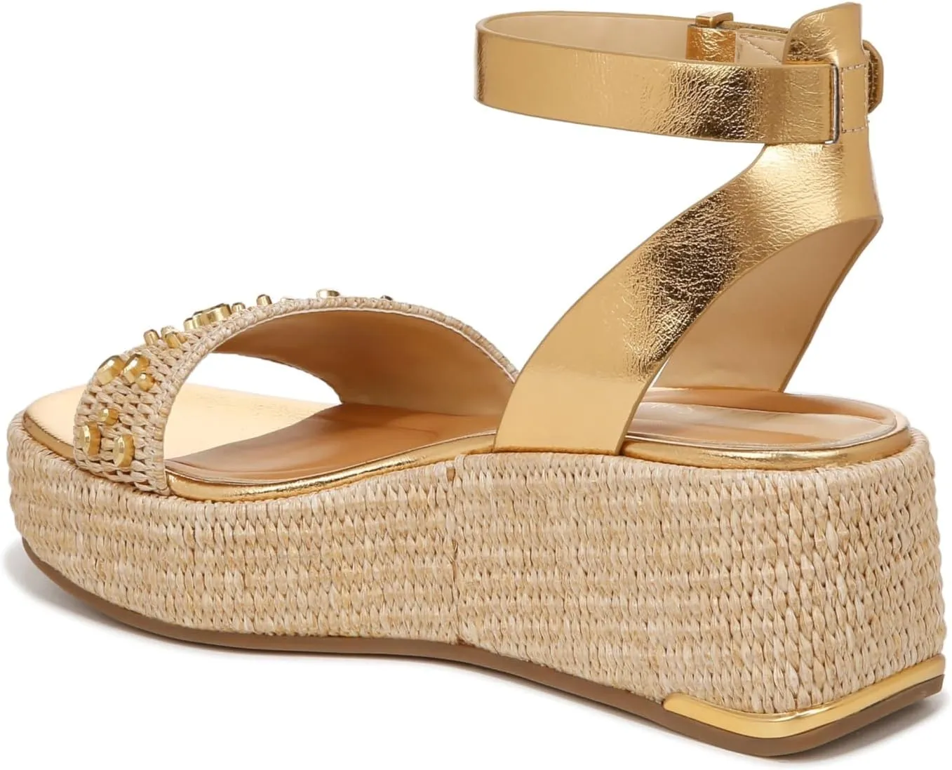 Franco Sarto Women's Terry Platform Cork Wedge Sandal