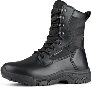 FREE SOLDIER Women’s Tactical Boots 8 Inches Lightweight Combat Boot Durable Military Work Outdoors Boots Desert Boot for Women