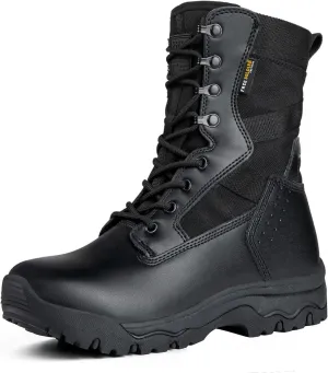 FREE SOLDIER Women’s Tactical Boots 8 Inches Lightweight Combat Boot Durable Military Work Outdoors Boots Desert Boot for Women