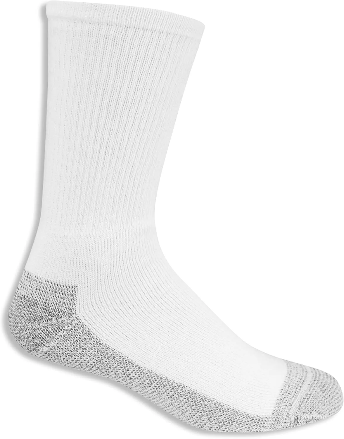 Fruit of the Loom Men's Workgear Durable Crew Socks with Arch Support