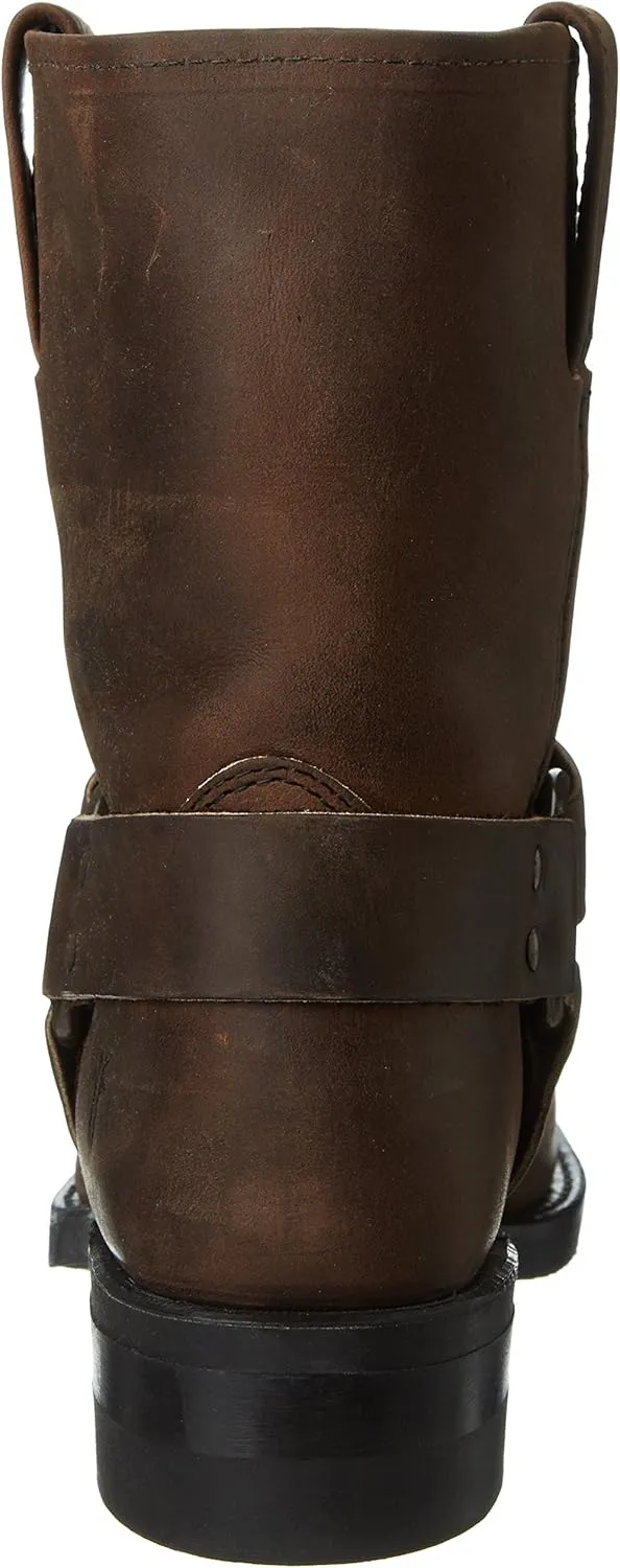 Frye HARNESS 8R - Men's Premium Leather Boots, Durable Riding Shoes, Classic Western Style, Comfortable Fit