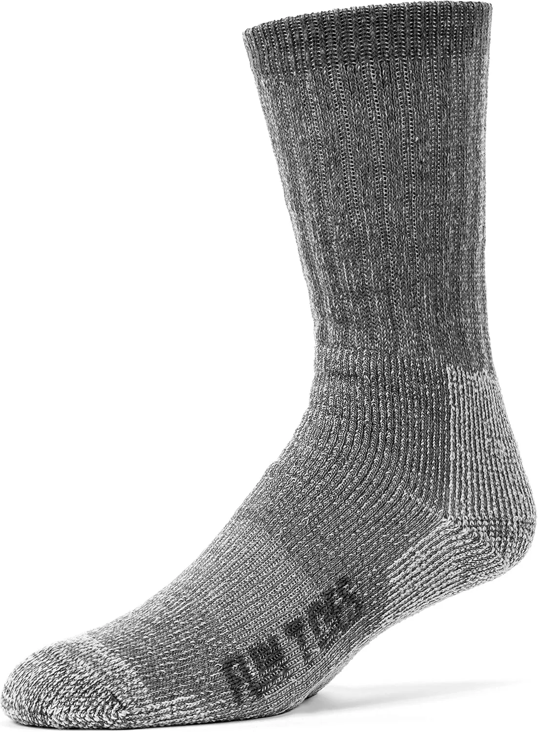 FUN TOES Boot Socks for Men, 3 Pairs Durable Thermal Insulated 80% Merino Wool Warm Hiking for Winter, Indoor or Outdoor