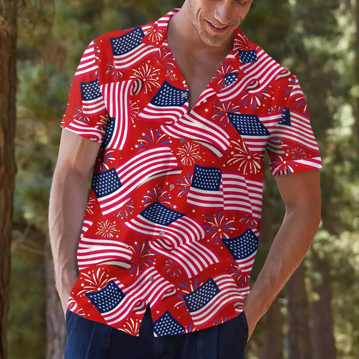 Funny Hawaiian Shirt for Men Casual Summer Shirt for Men Short Sleeve Button Down Shirt