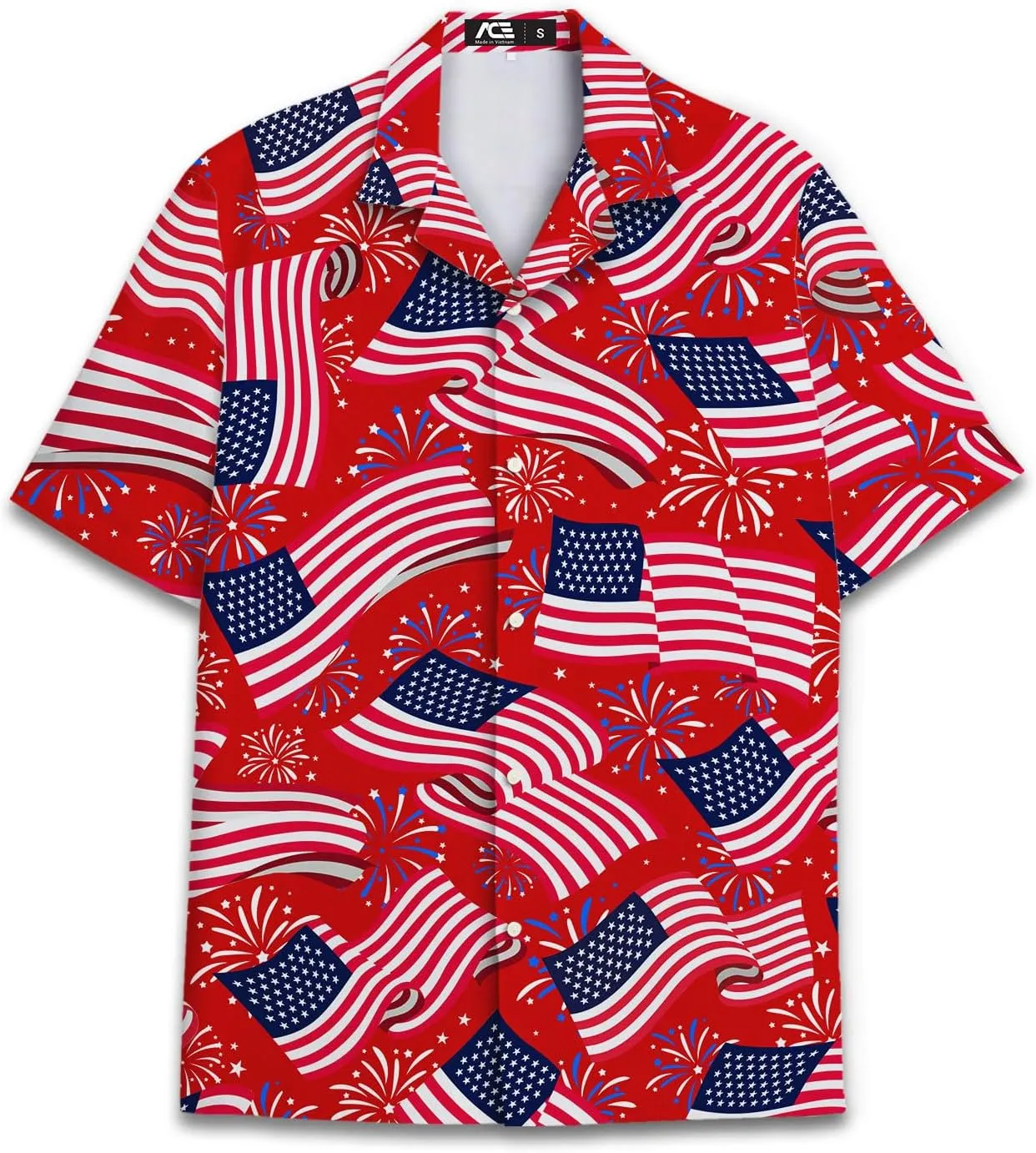 Funny Hawaiian Shirt for Men Casual Summer Shirt for Men Short Sleeve Button Down Shirt