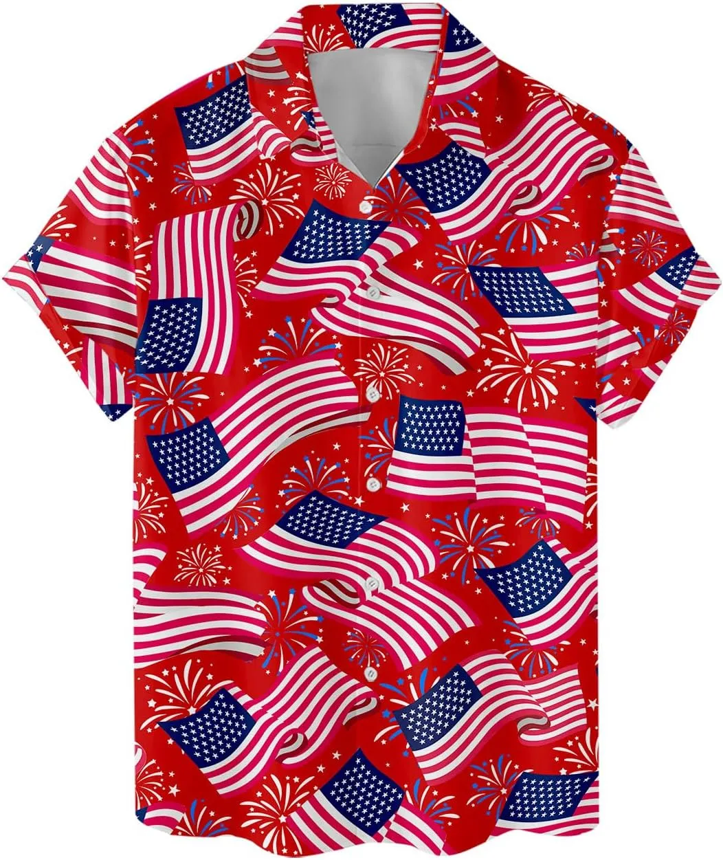 Funny Hawaiian Shirt for Men Casual Summer Shirt for Men Short Sleeve Button Down Shirt