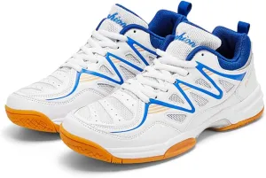 GEXECEUSS Men's Comfortable Badminton Shoes for Sport: Womens Breathable Tennis Shoes for Training - Adults Pickleball Sneakers