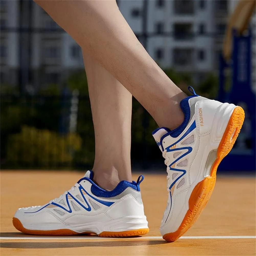 GEXECEUSS Men's Comfortable Badminton Shoes for Sport: Womens Breathable Tennis Shoes for Training - Adults Pickleball Sneakers