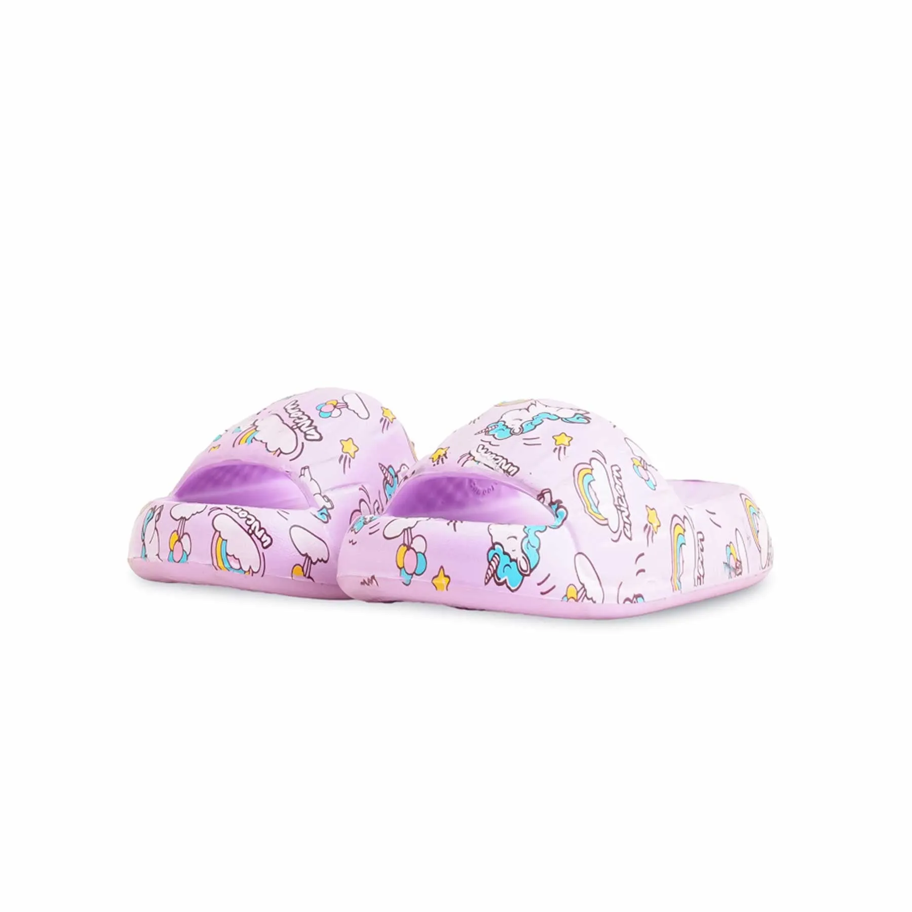 Girls Purple Casual Flip Flop KD5690