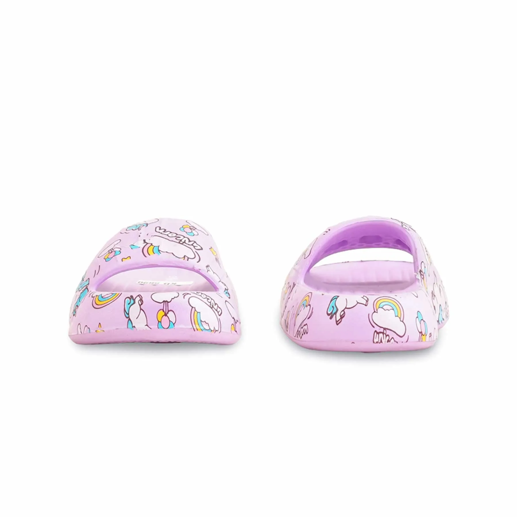 Girls Purple Casual Flip Flop KD5690