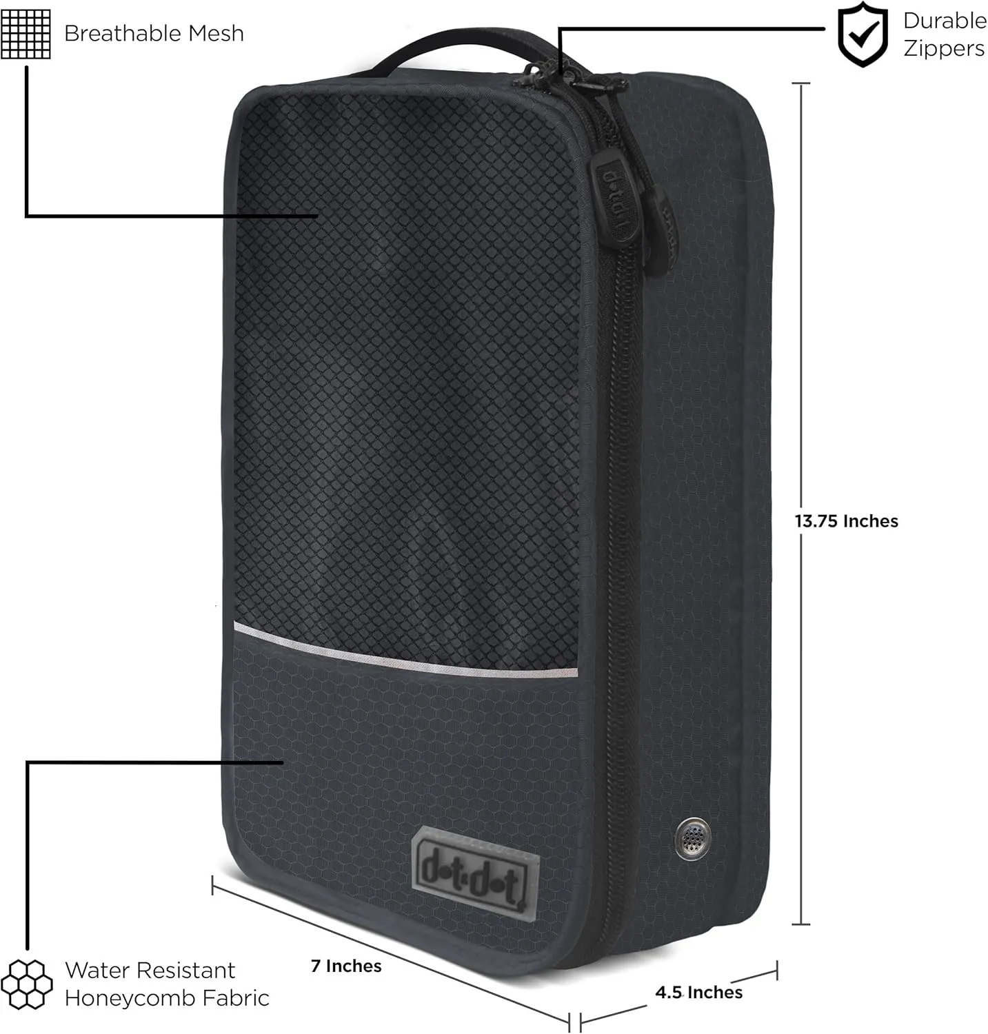 Golf Shoe Bag for Men and Women - Mens Womens Shoe Tote