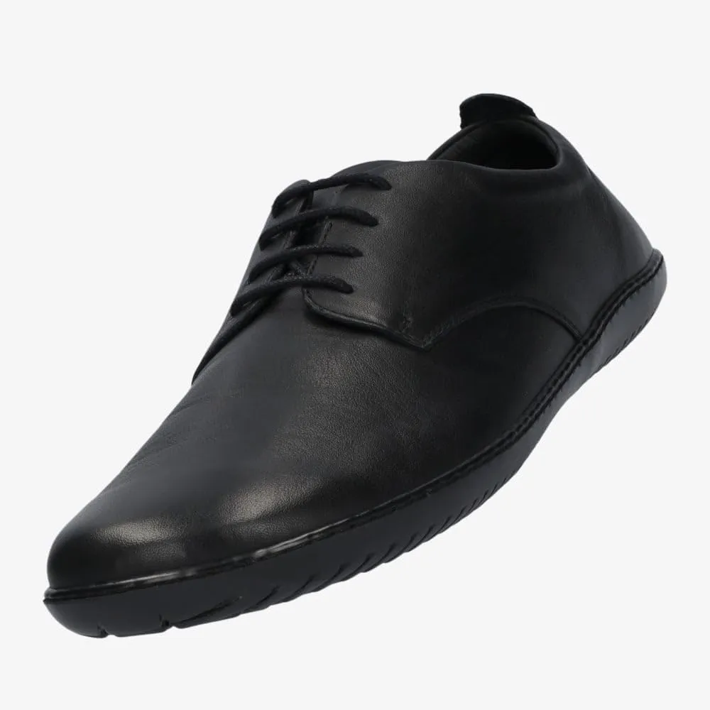 GROUNDIES Palermo Barefoot  Oxford Shoes for Men - Comfortable Leather Men's Dress Shoes with Wide Toe Box, Neutral Footbed, and Zero Drop Outsole