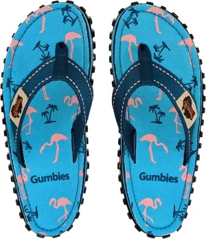 Gumbies Islander Flip-Flops | Unisex Classic Canvas Flip-Flops with Recycled Rubber Outsole & Cotton Footbed | Contoured, Lightweight & Everyday Comfortable